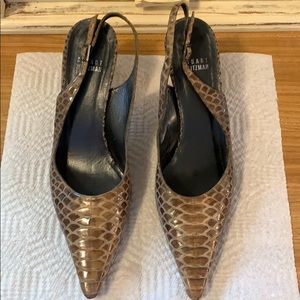 Stuart Weizman heels sz 8 Tan/light brown heels